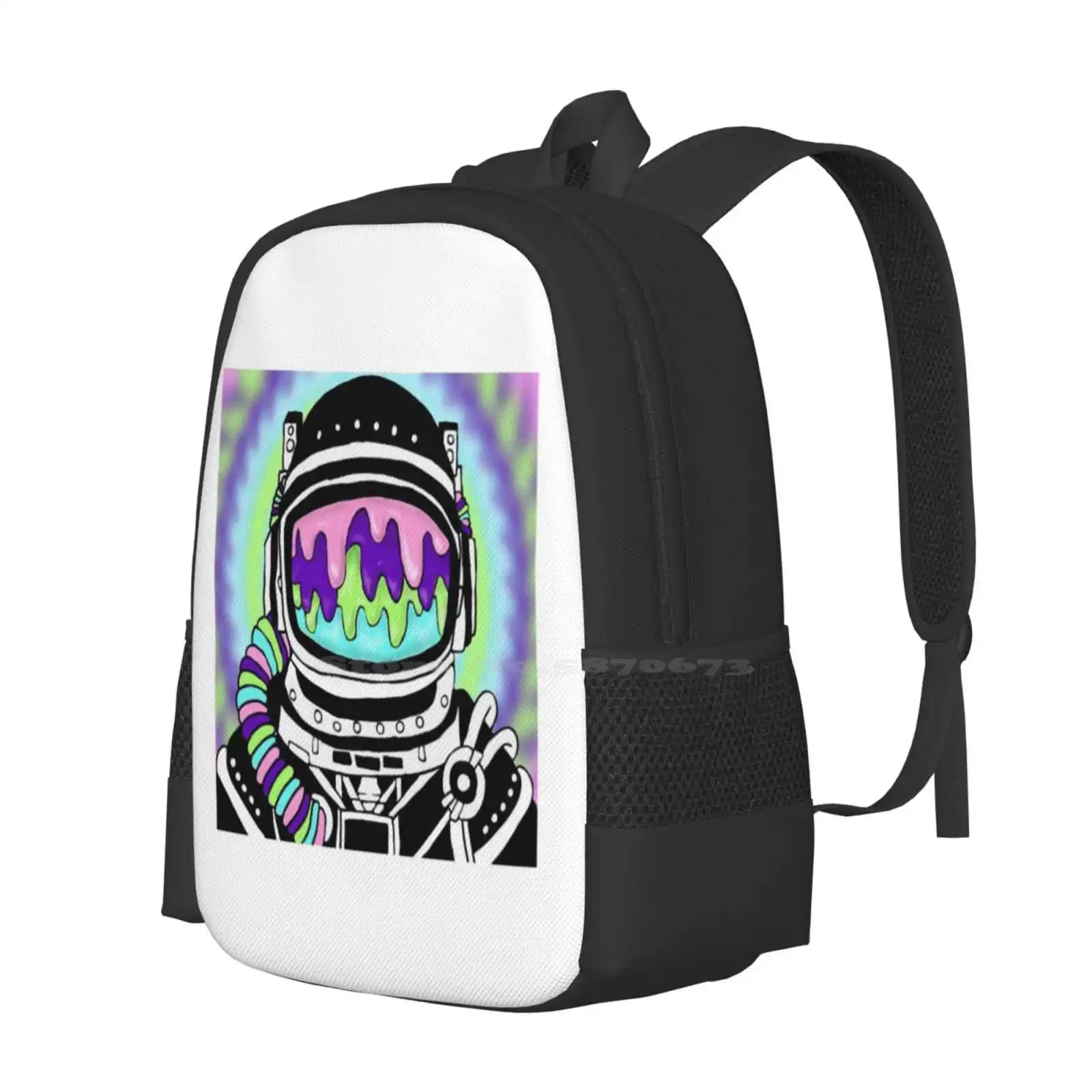 My Little Not So Baby Cousin Wanted This On A Tshirt Hot Sale Schoolbag Backpack Fashion Bags Space Rainbow