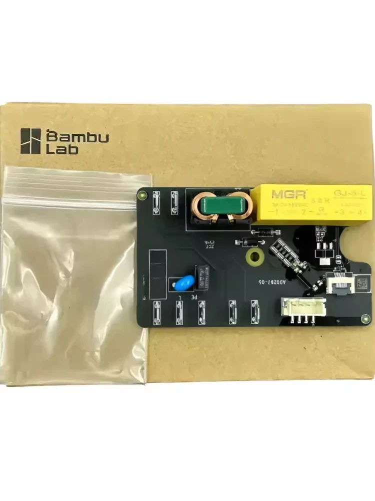 Płyta sterująca zasilaniem AC do drukarki 3D Bambu Lab A1, model DLB021-V2, przeznaczona do drukarki 3D Bambu Lab A1 i do naprawy drukarek 3D Bambu Desktop. — zdjęcie produktu 6