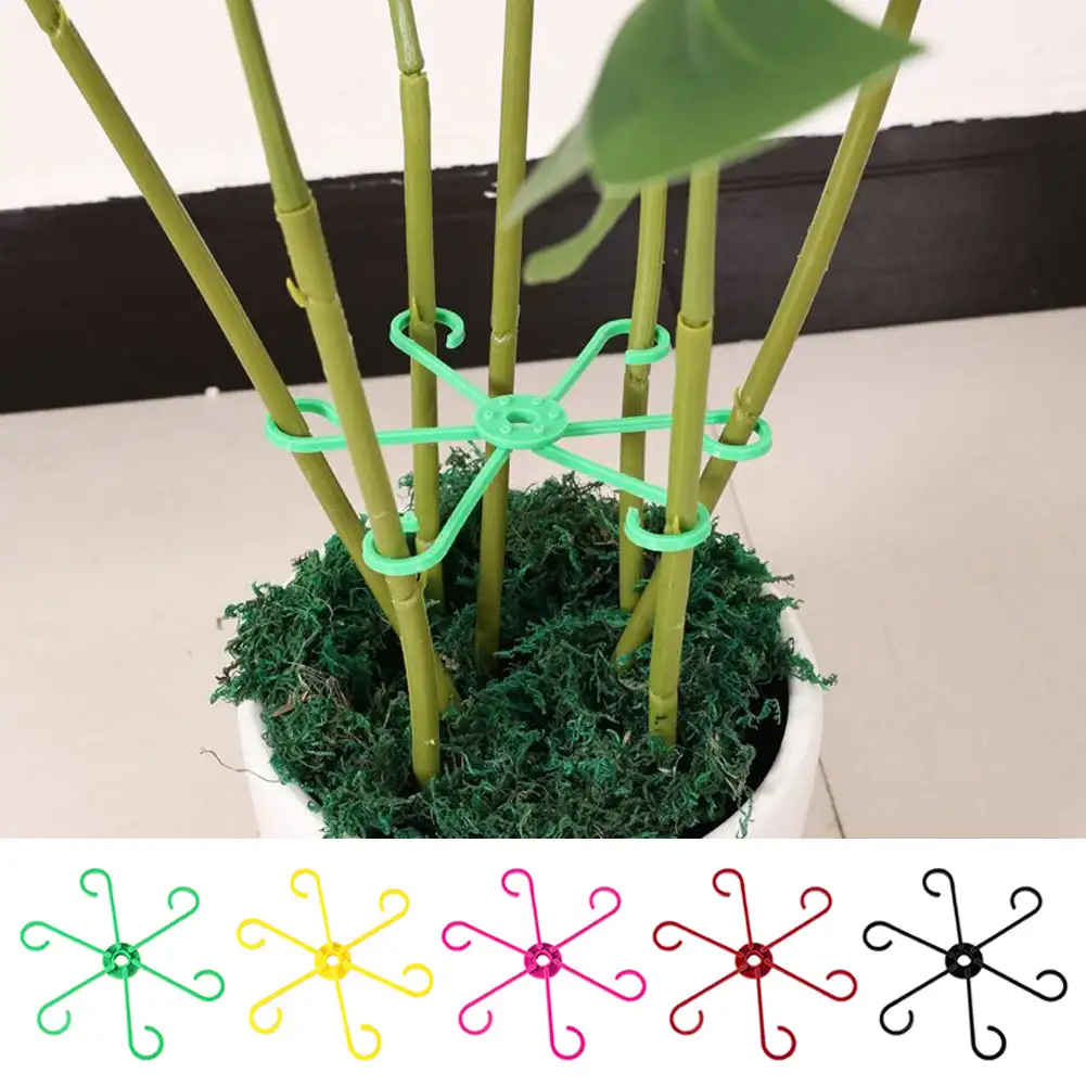 3pcs Climbing Plants Support Clips Flower Stem Collection Fixing Rack Climbing Support Frame for Climbing Alocasia Monstera Vine