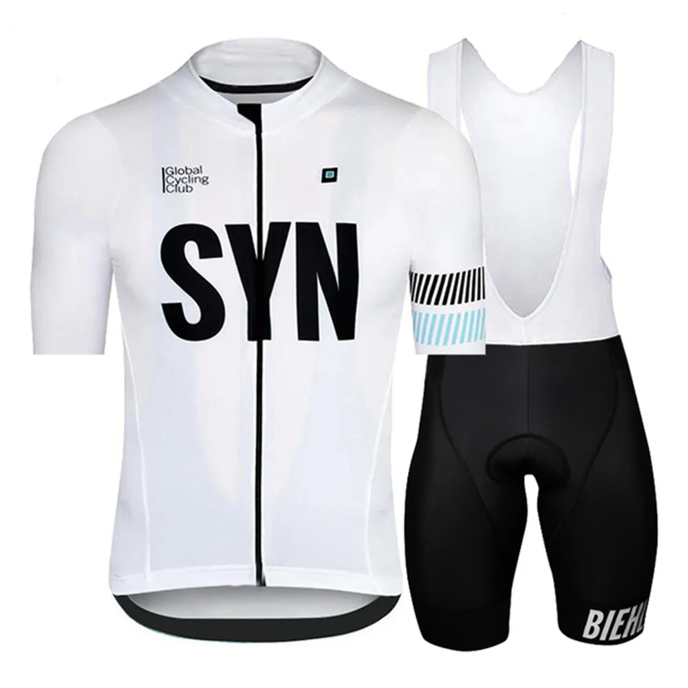 Biehler 2023 Cycling Jersey Set Summer Road Bike Shirts Suit Bicycle Bib Shorts MTB Pants Sportswear Ropa Maillot Clothing