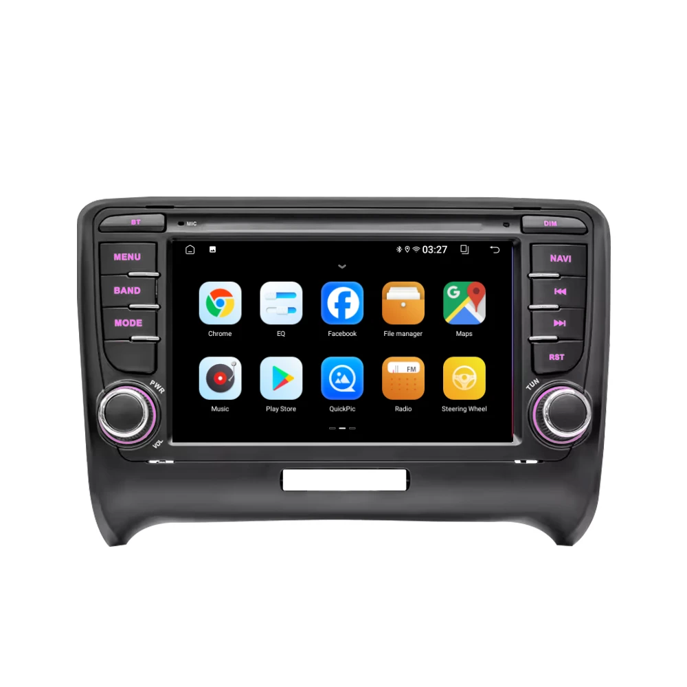

STLF2 Din Android 13 Car Radio for Audis TT MK2 2006-2014 Multimedia Stereo GPS Navi Head Unit Carplay Intelligent Systems