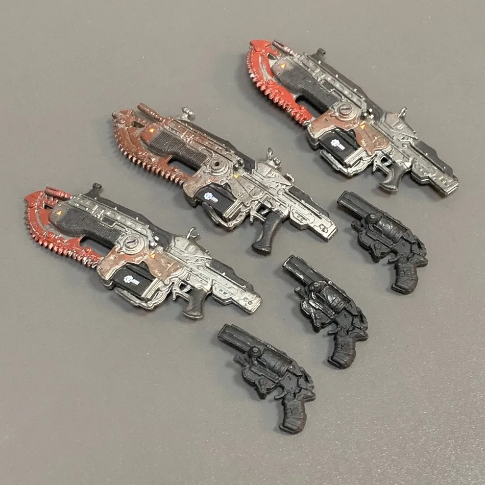 Lot 6PCS Weapon Shot Gun Neca Accessories For Gears of War 7