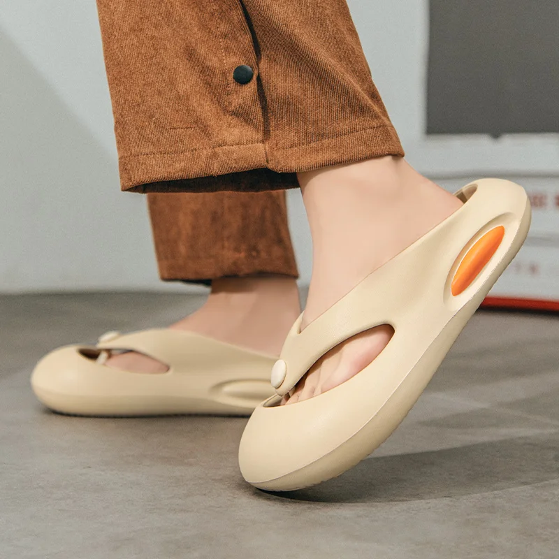 

Несколько размеров на выбор, модные повседневные мягкие, удобные, прочные и без запаха шлепанцы, мужская обувь на лето