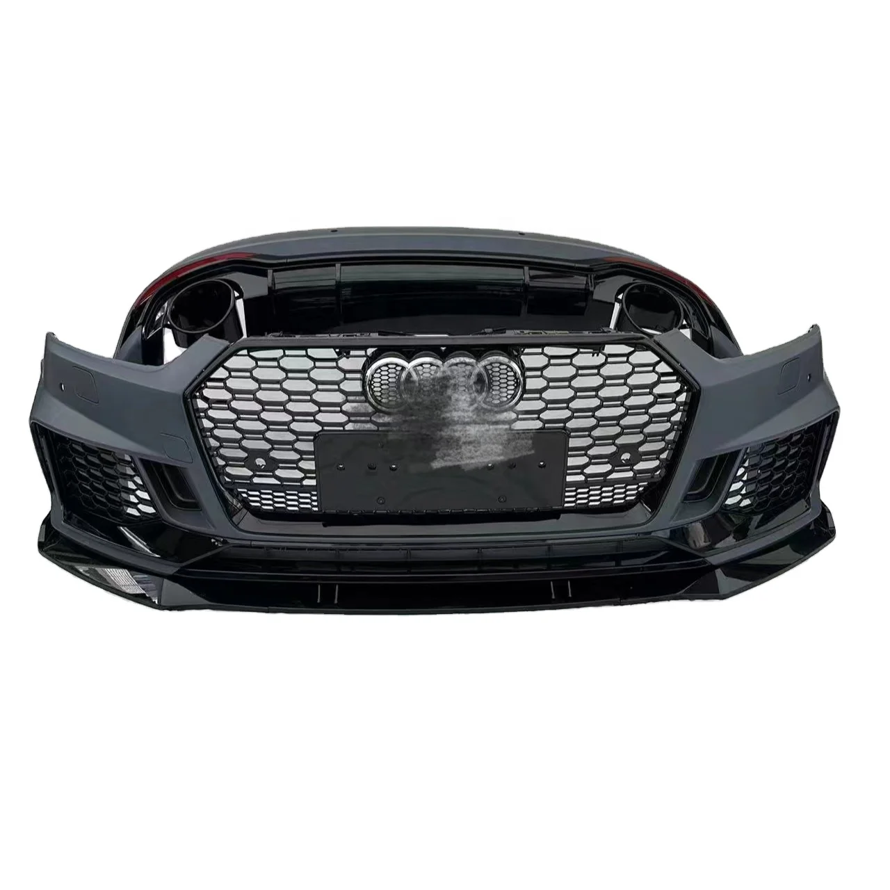 

Best selling body kit in 2023 for Audis A5 RS5 sports style PP material front bumper