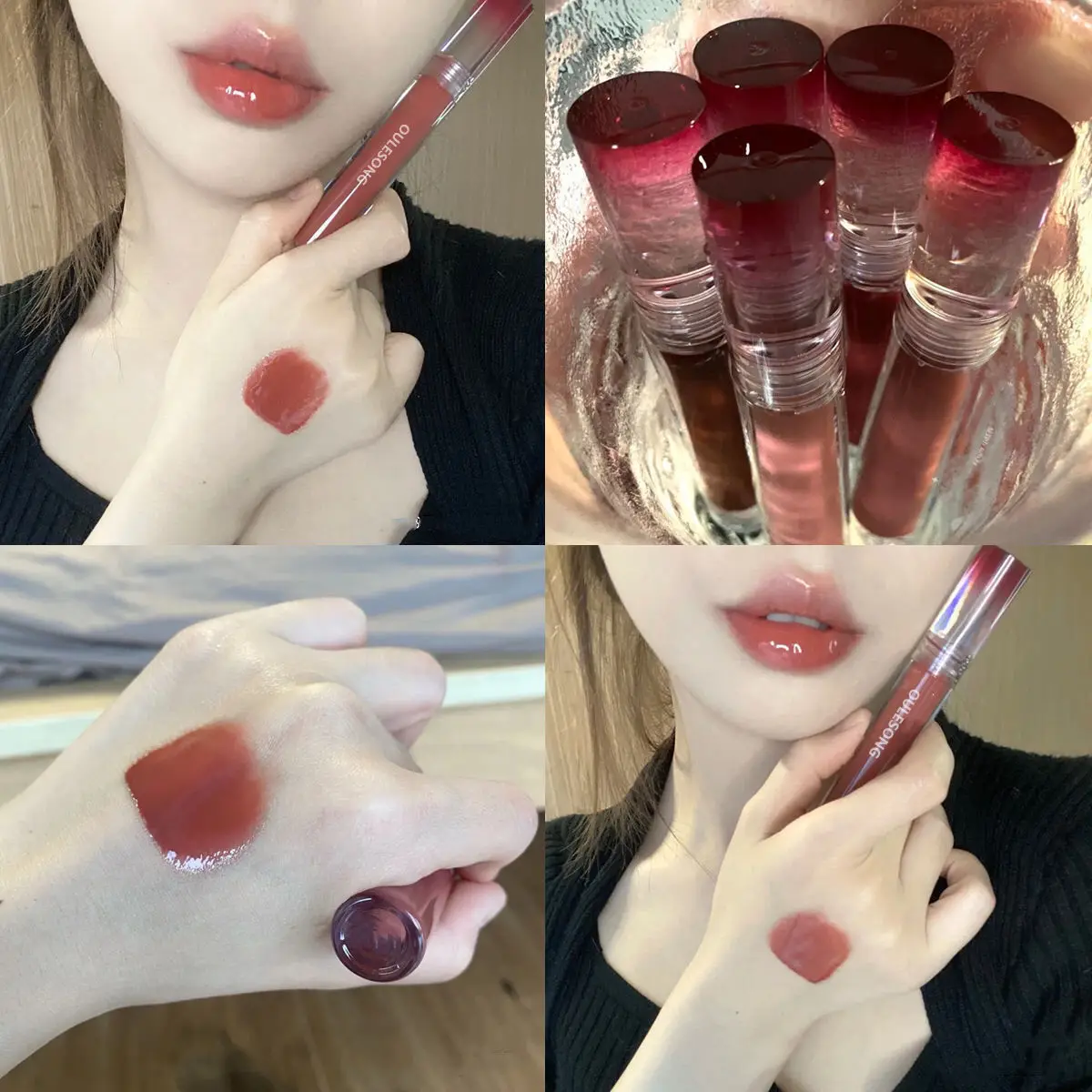 Lápiz labial de terciopelo mate para estudiantes, brillo de labios de larga duración, resistente al agua, sin decoloración, maquillaje Sexy, regalos de cosméticos para mujeres, nueva moda