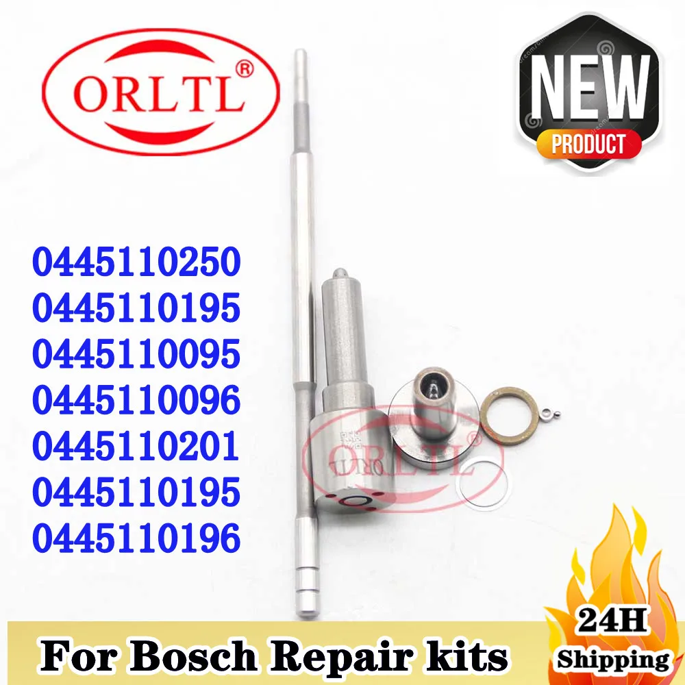 ORLTL Original Injector Repair Kits For BOSCH 0445110014 0445110141 0445110275 0445110054 0445110055 0445110165 0445110276