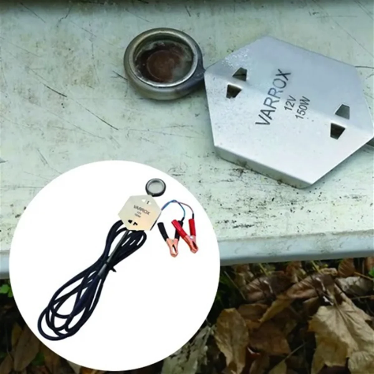 Second Generation Beekeeping Oxalic Acid Evaporator 12V Bee Varroa Treatment Tool Heated Fumigator Atomizer