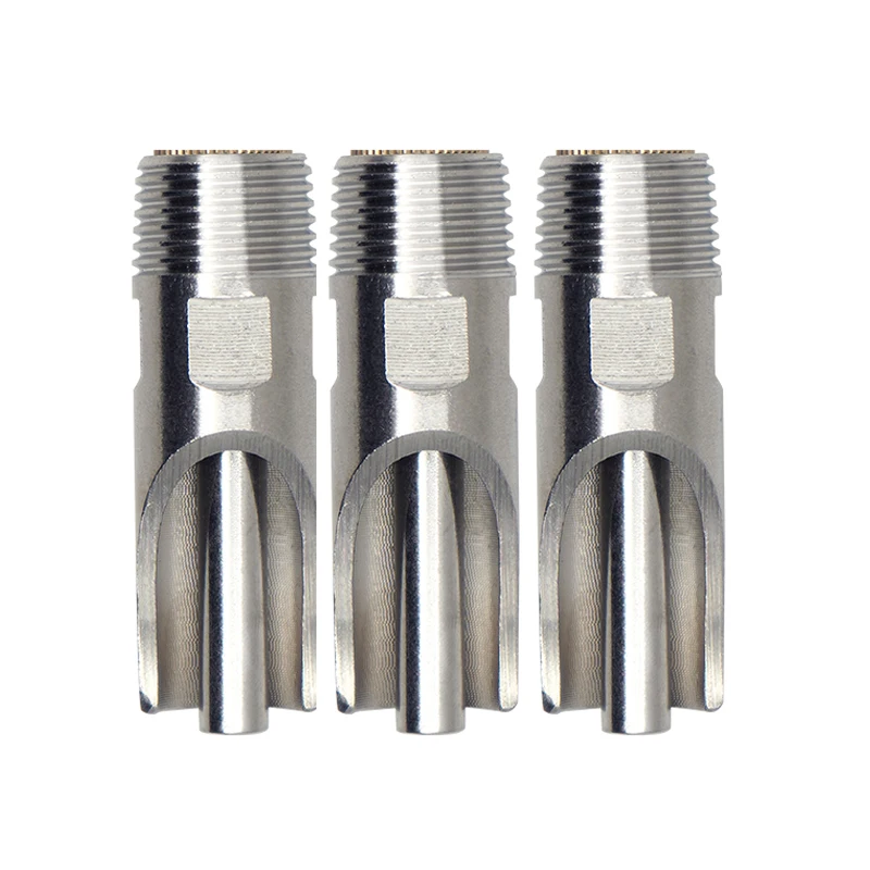 2/5/10 Pcs Verdicken Edelstahl Schwein Automatische Nippel Trinker Wasser Für Schwein Wasserhahn Schwein Wasser Mund Schwein landwirtschaft Ausrüstung – Detail 4