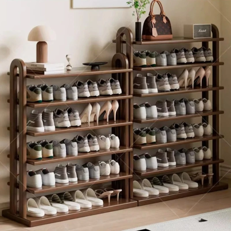 خزائن خزانة أحذية، خزانة أحذية خشبية لقاعة المدخل، خزانة أحذية، منظم رأسي، أثاث غرفة نوم Zapatos