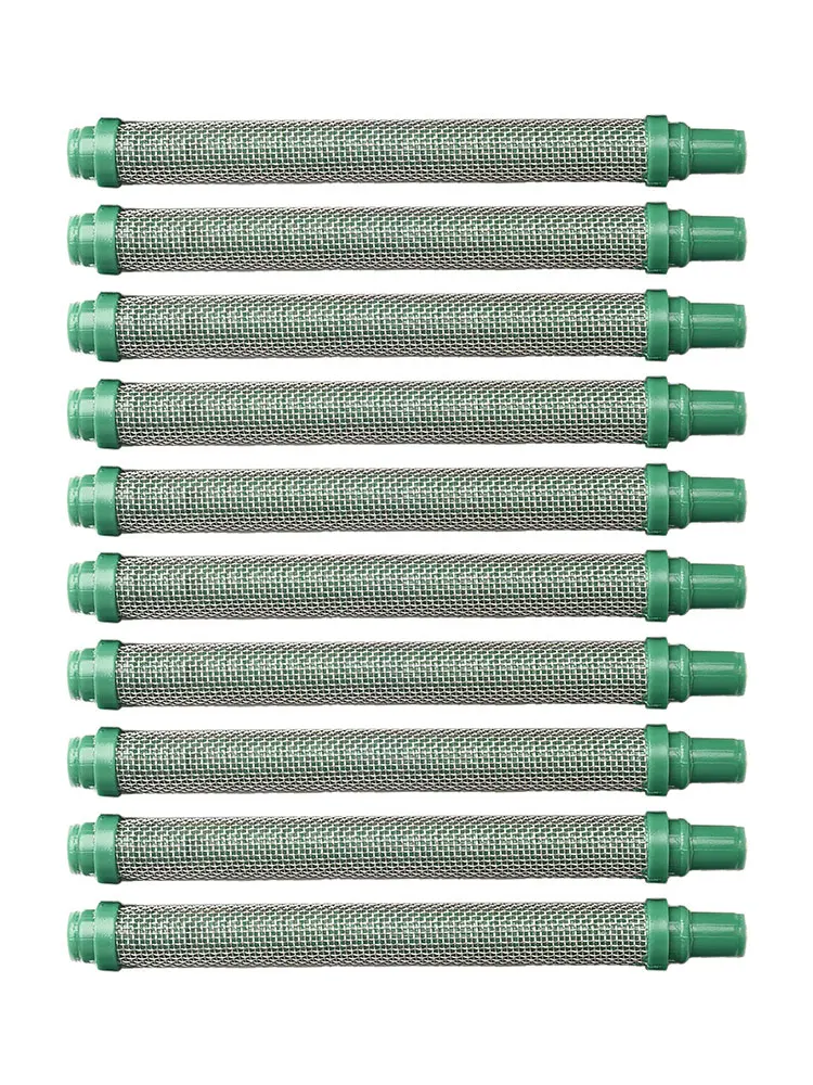 10pcs 30Mesh Stainless Steel Filters for Airless Spray Tools Replacement Inserts Compatible with Wager Spray Tools and Others