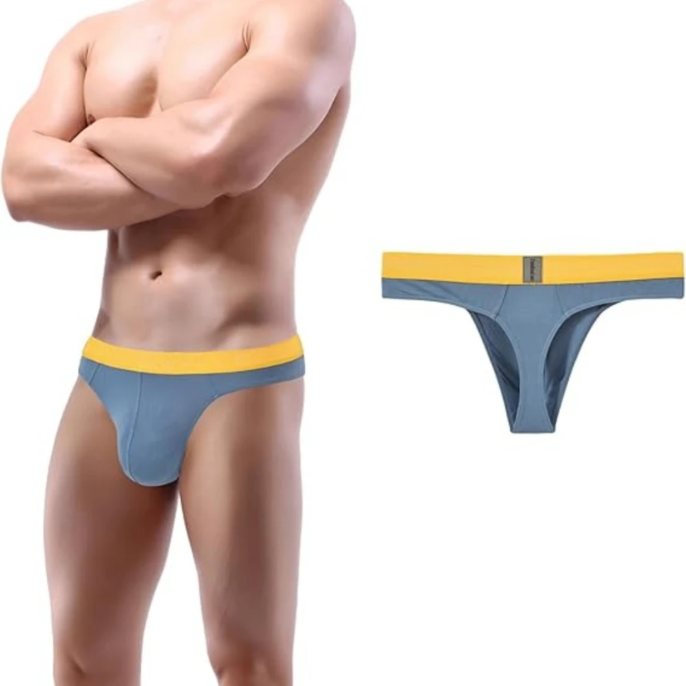 

Jinshi мужские сексуальные стринги-бикини бамбуковые мягкие дышащие нижнее белье выпуклая сумка стринги с низкой талией Hombre T-back