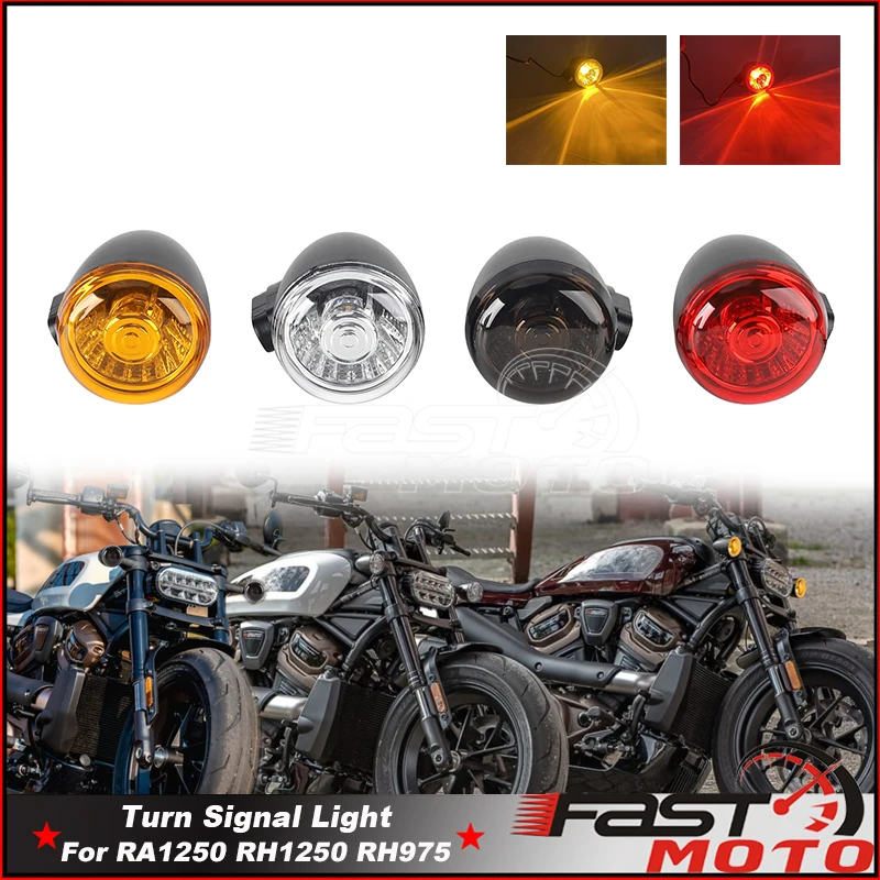 

For Harley Sportster S 1250S RH1250 Nightster975 RH975 Pan America 1250 21+ Motorcycle Accessories Turn Signals Indicator Lights