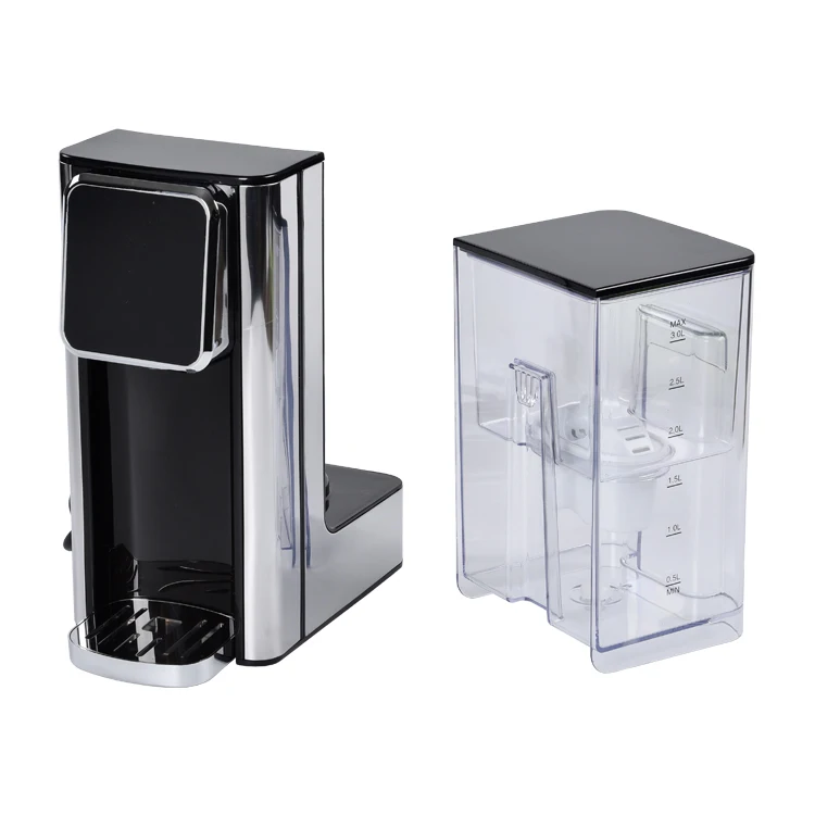 Uf Desktop Filter Tank Ultrapure Water Purification System Built Inhot And Cold Water Dispenser