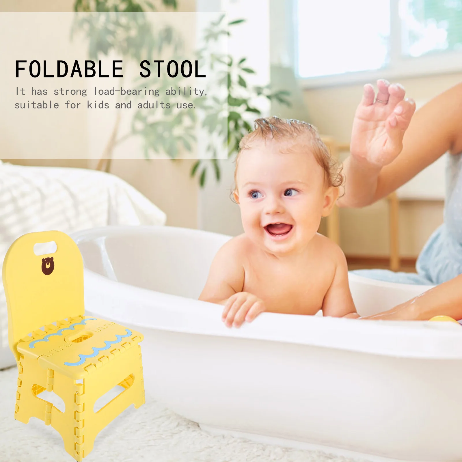 Cadeira de plástico dobrável portátil, resistente ao desgaste, ecológica, suave, aberta, sem fixação, mãos, economia de espaço, acampamento