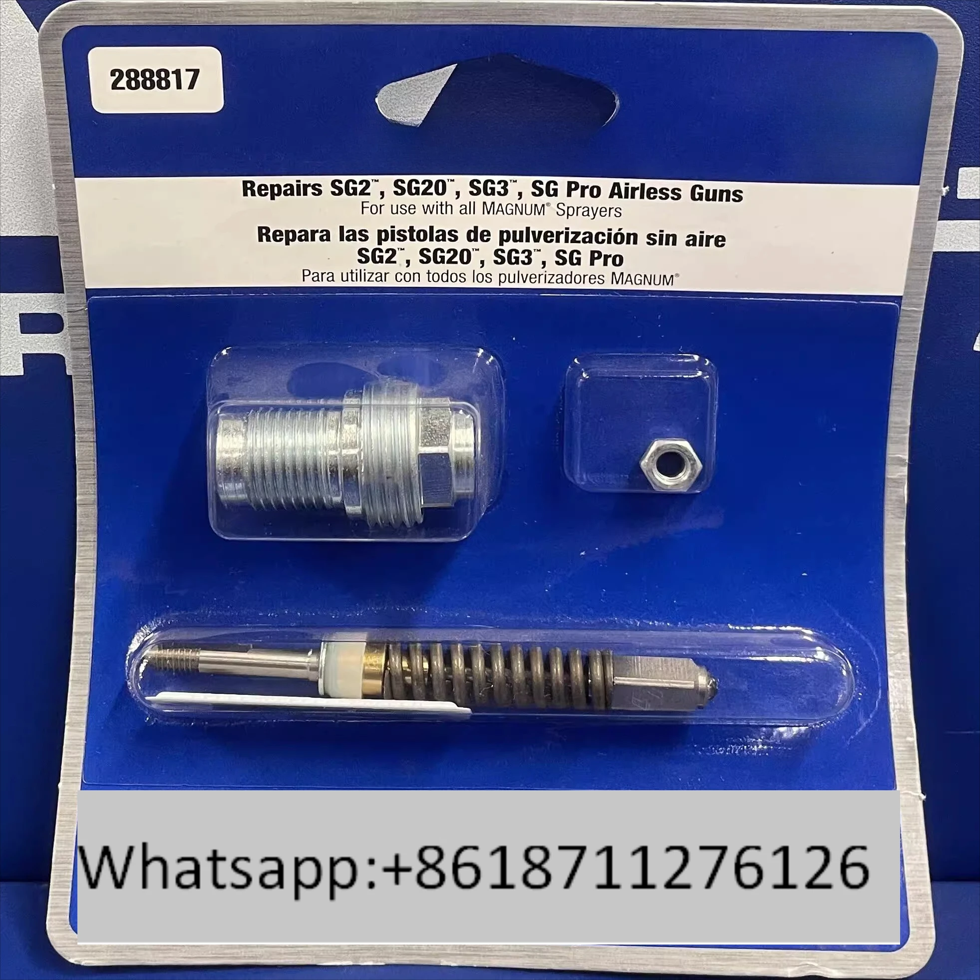 

Пистолет-распылитель SG3, ремонтный комплект иглы для распылителя 288817