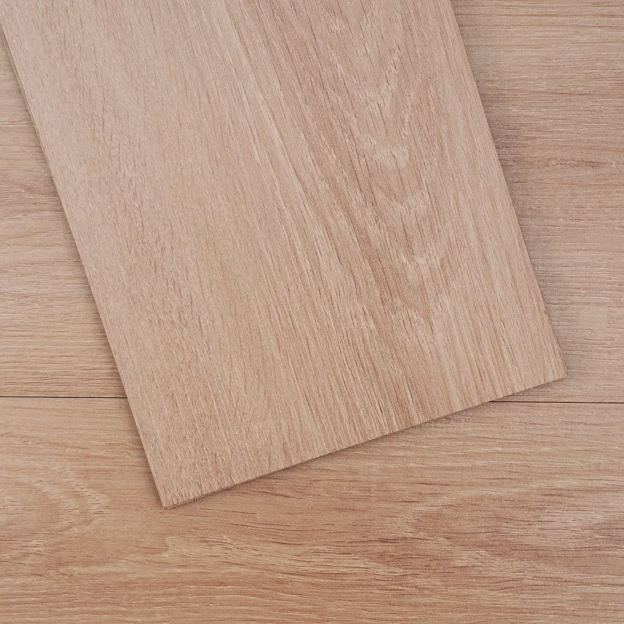 

Self Adhesive Vinyl Floor Tiles 36 x 6 inch 36 Tiles 2.5mm Thick Peel Stick Natural Wood Grain DIY Flooring for Kitchen Dining