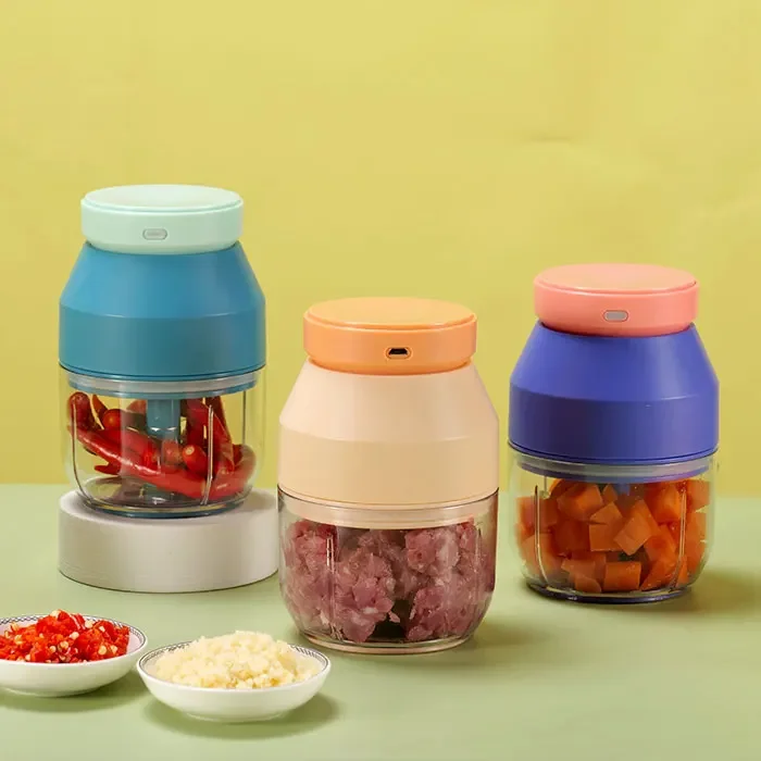 Kitchen Gadgets Food Grade Baby Food Processor Smart Electric Meat Mincer Onion Vegetable Chopper