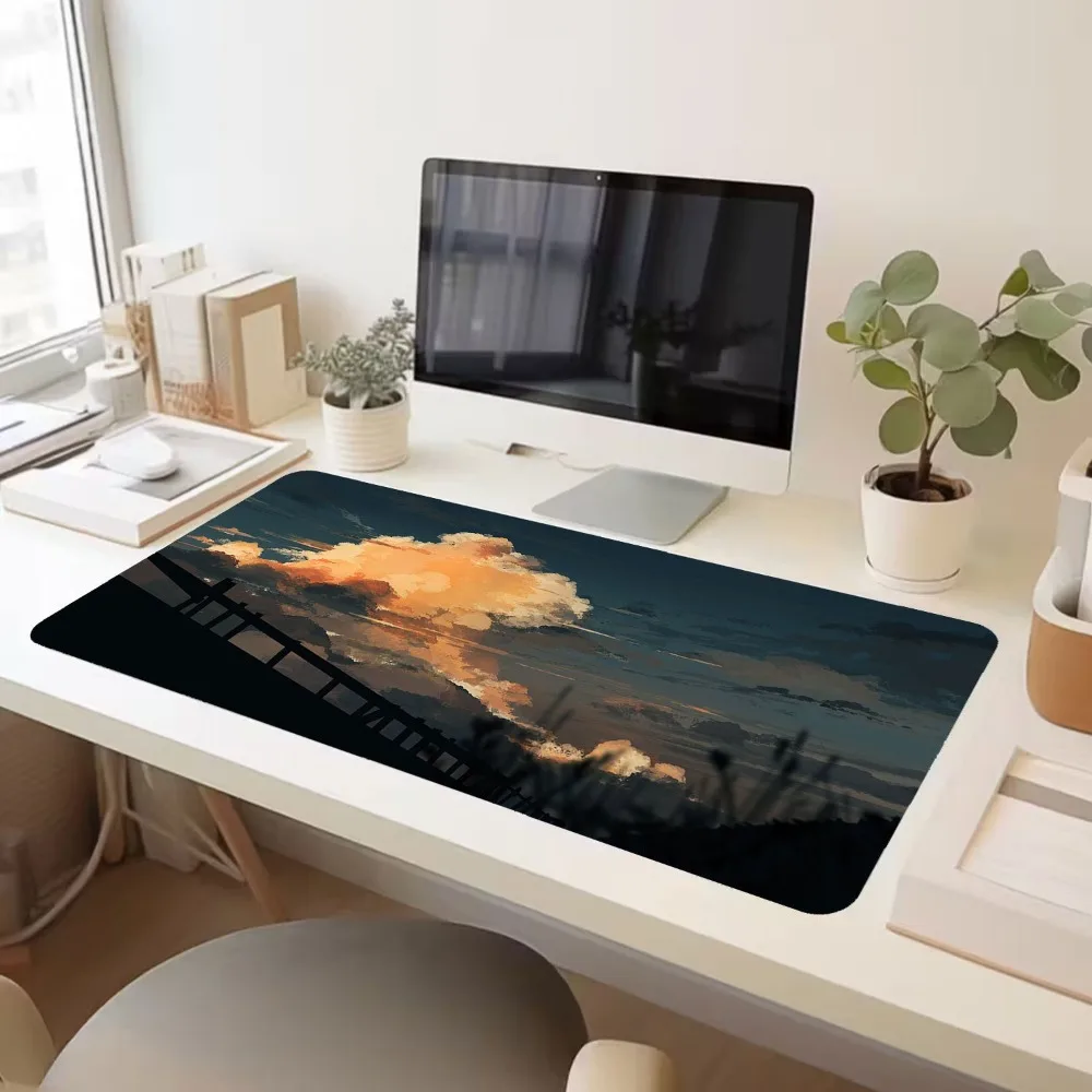 Anti-slip mouse pad and desktop protection pad alfombrillas gaming teclado mecânico alfombrilla ratón mouse pad grande