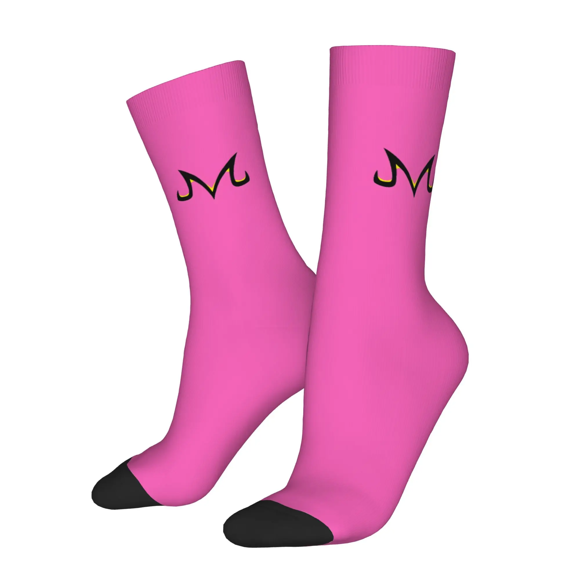 Funny Sock Dragon Ball Majin Symbol From DBZ Dragon Ball Z Vintage Quality Pattern Printed Men Socks Novelty Men's Socks