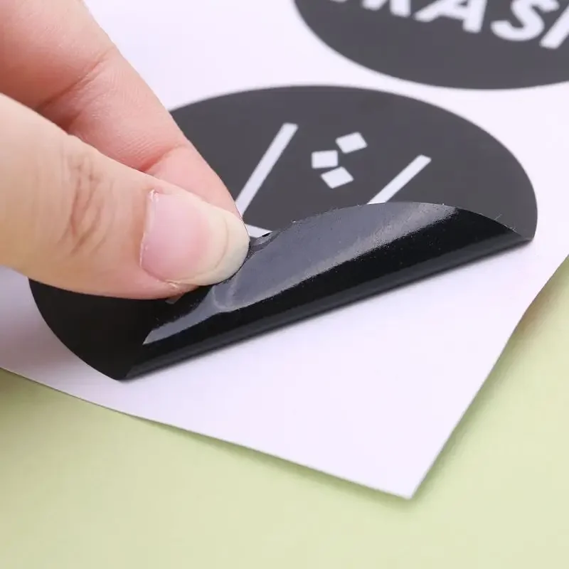 2021 جديد إعادة التدوير القمامة رمز الفينيل حروف ملصق لاصق لامع ورائع سلة المهملات حاوية القمامة هدية تزيين المنزل #5