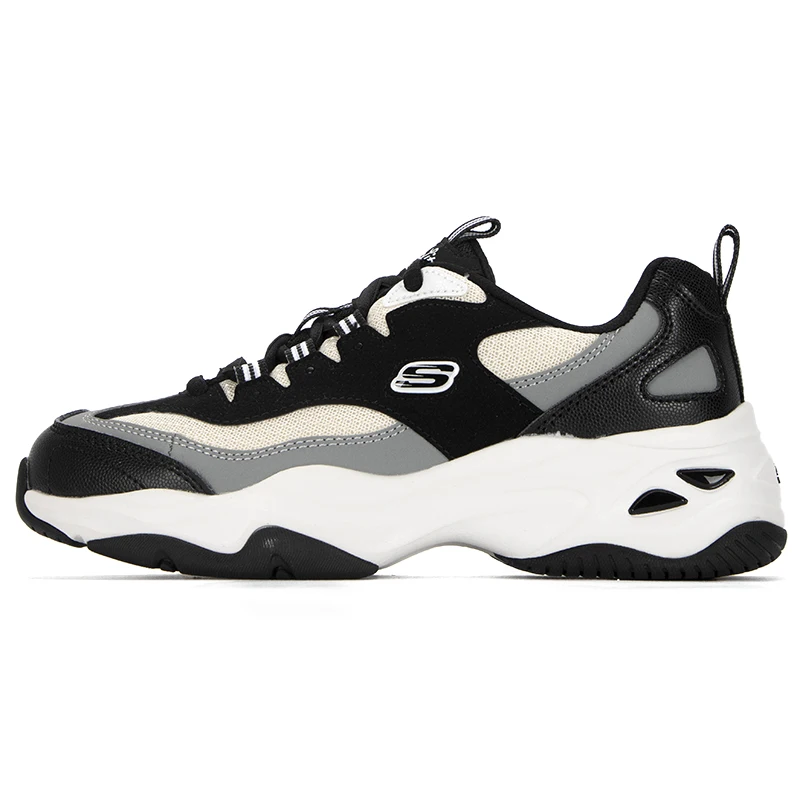 

Skechers Women's Shoes Lightweight Mesh Stitching Retro Casual Shoes Panda Shoes 896144-Bkw