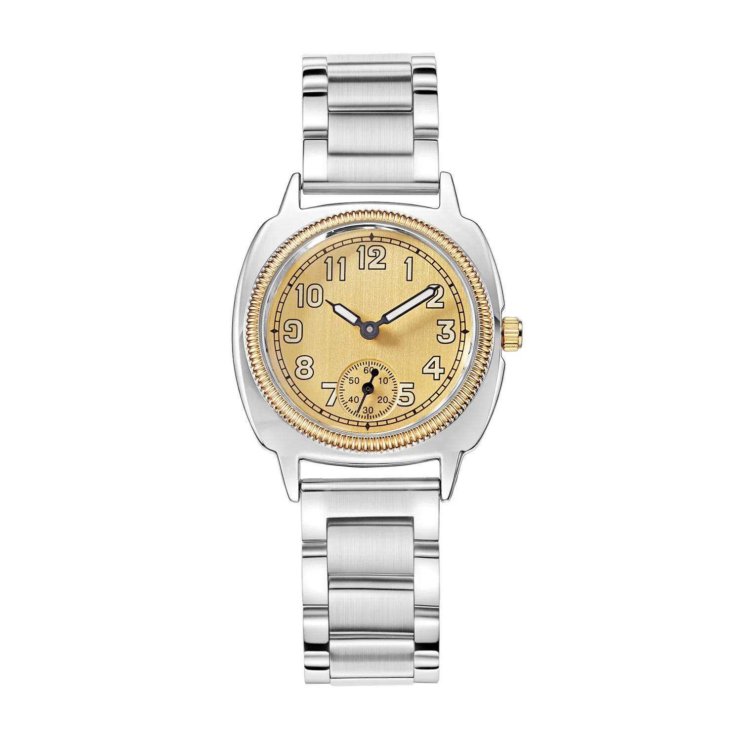 Suitable for  Medieval Quartz  Men's and Women's Fashion Niche Literary and Artistic Style Steel Waterproof Couple Watches