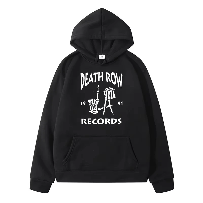 Death Row Records 1991 Men's Sweat-shirt Men's Winter Sweater women etwear Autumn Pure Cotton Clothing