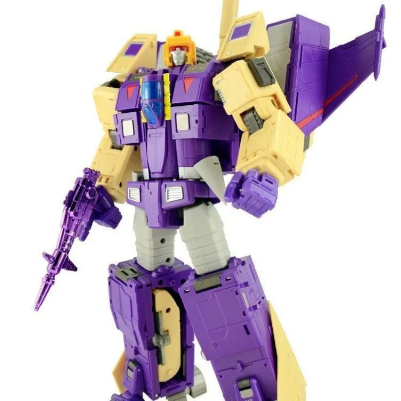 【En stock】juguete transformado DX9 D08 D08 Lightning modelo de tanque de avión de tres cambios robot móvil juguete colección de regalo