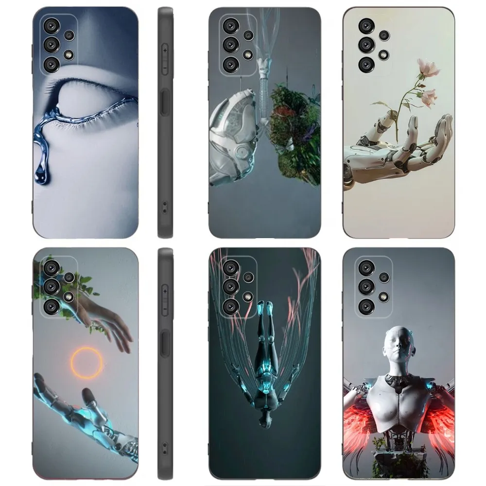 DJ A-Afterlife Anyma  Phone Case For Samsung Galaxy A91,A80,A73,A72 ,A71,A53A52,A32 ,A31A22,A21s,A20,Black Cover