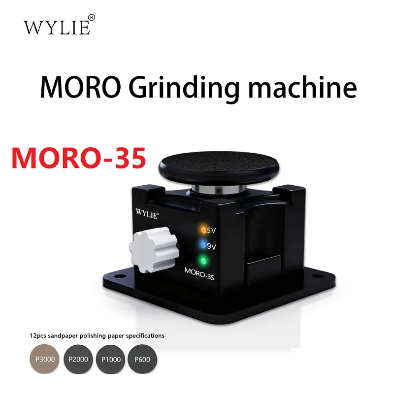 WYLIE  MORO-35 Magic Hand Polishing Grinding Machine Electric Sharpening Machine Scissors Tweezers Blades Carving Knives Repair