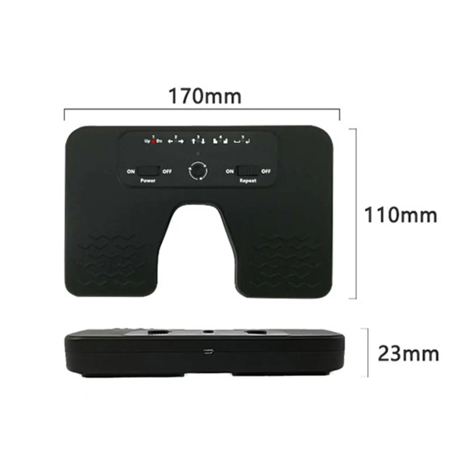 Wireless Page Turner Tools Anti Skid Electric Bluetooth for Computer Piano