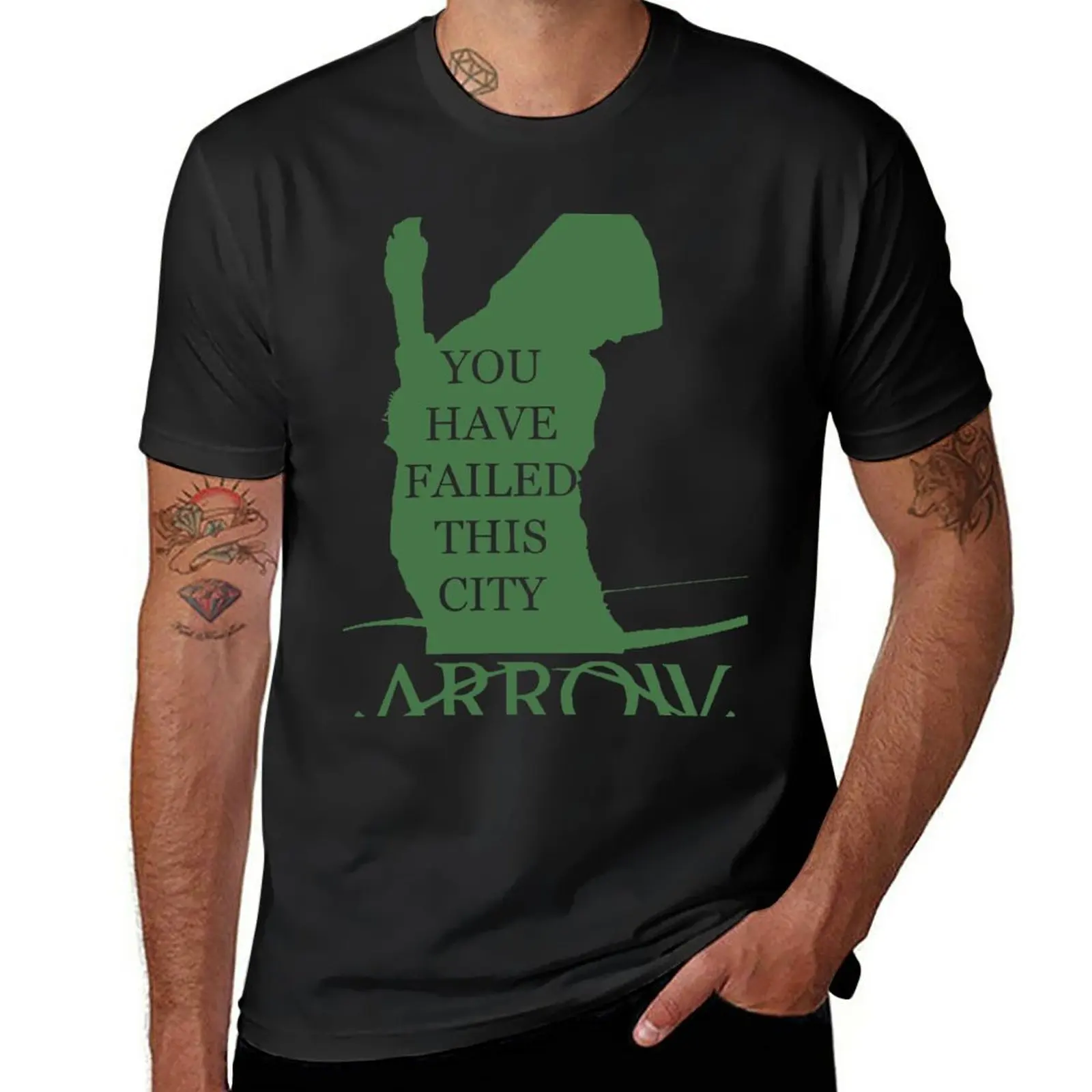 Arrow Hero 2 T-Shirt anime clothes tops quick-drying plus sizes funny t shirts for men