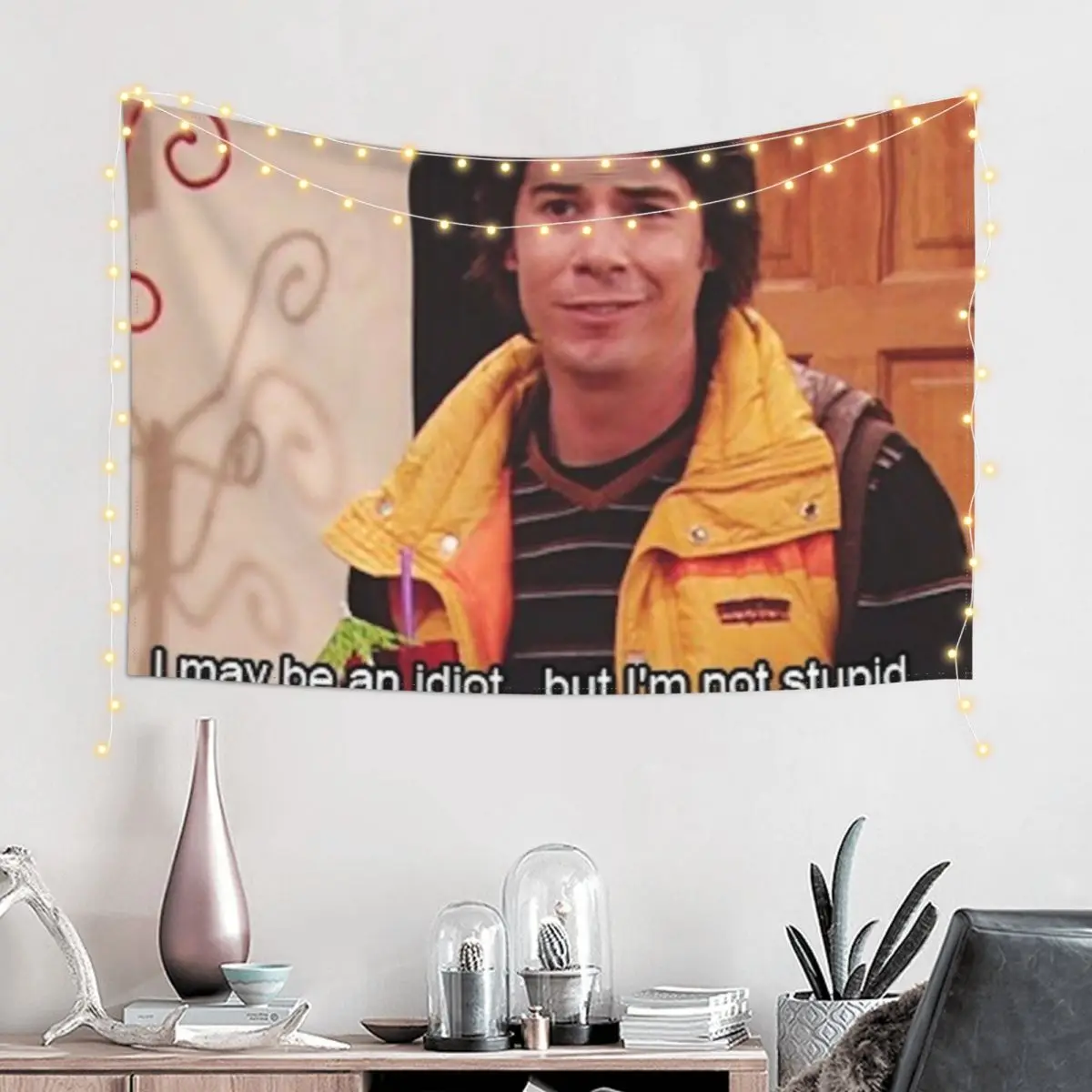 Spencer Shay- I May Be An Idiot, But I'm Not Stupid Tapestry Decoration Wall Bedroom Decor Aesthetic Tapestry