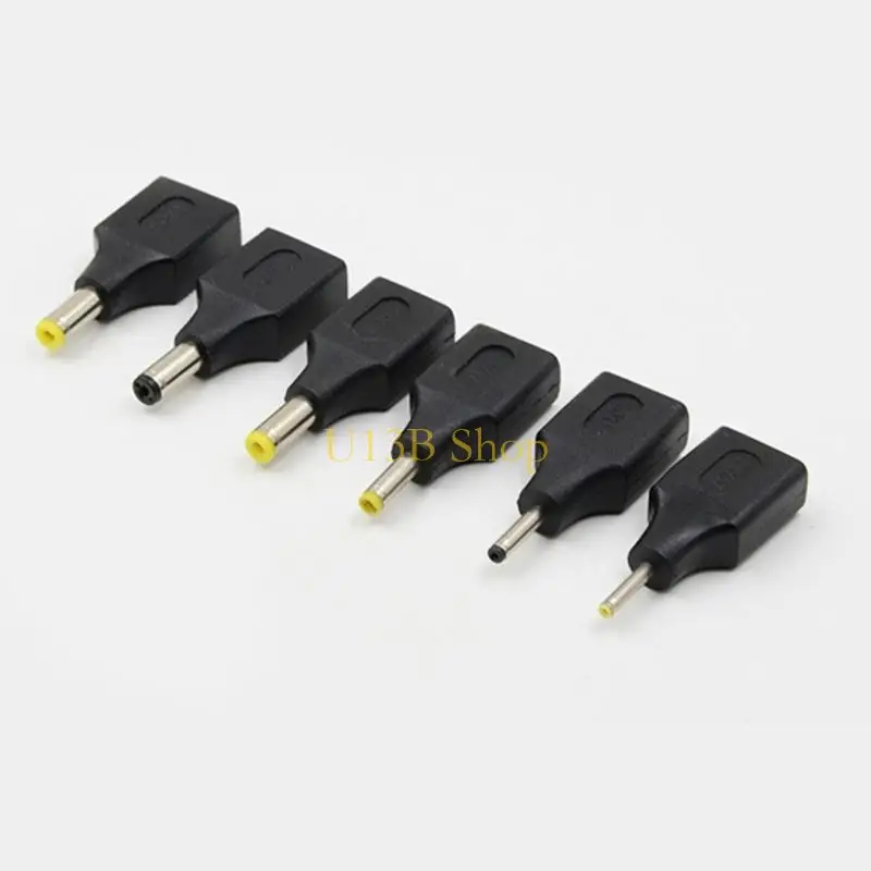U13B Laptop Adapter Co końca prosta głowica USB Kobiece Adapter Złącze Black