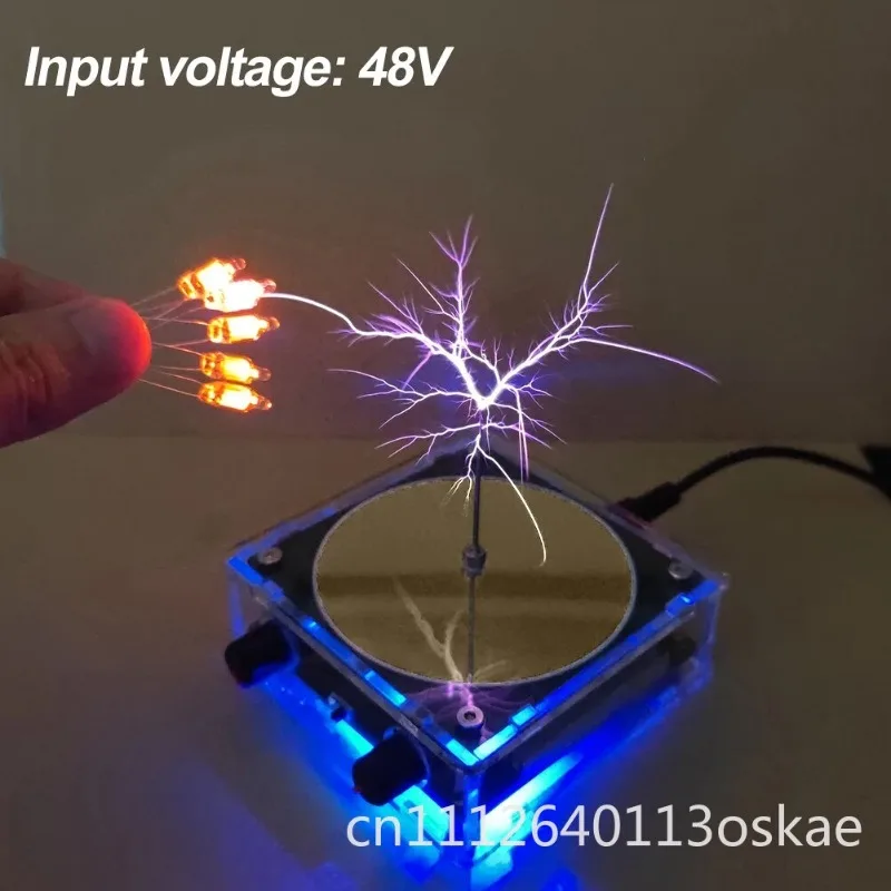 Bluetooth Music Tesla Coil Artificial Lightning plus Edition Science Experiment Device for Home Decor And Tech Toys
