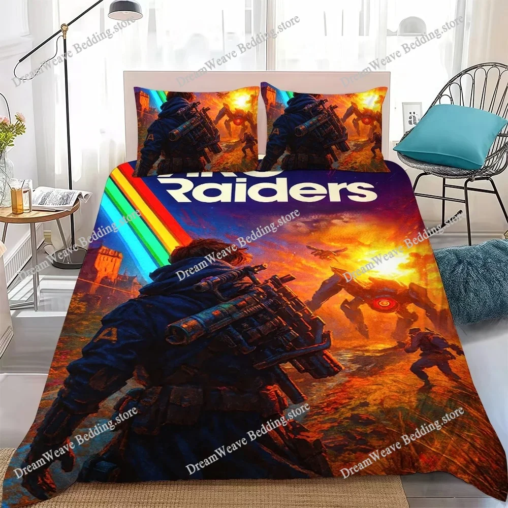 A-ArcS-ES R-RaiderS-ES Game Duvet Cover Set Home Style Bedding Soft Laundry Cotton Bed Student Dormitory Gift