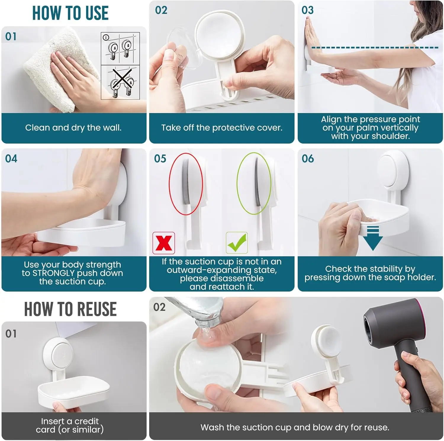 TAILI держатель для мыла на присоске без сверления мыльница для ванной комнаты со сливом воды настенный органайзер для мыльницы аксессуары для ванной комнаты