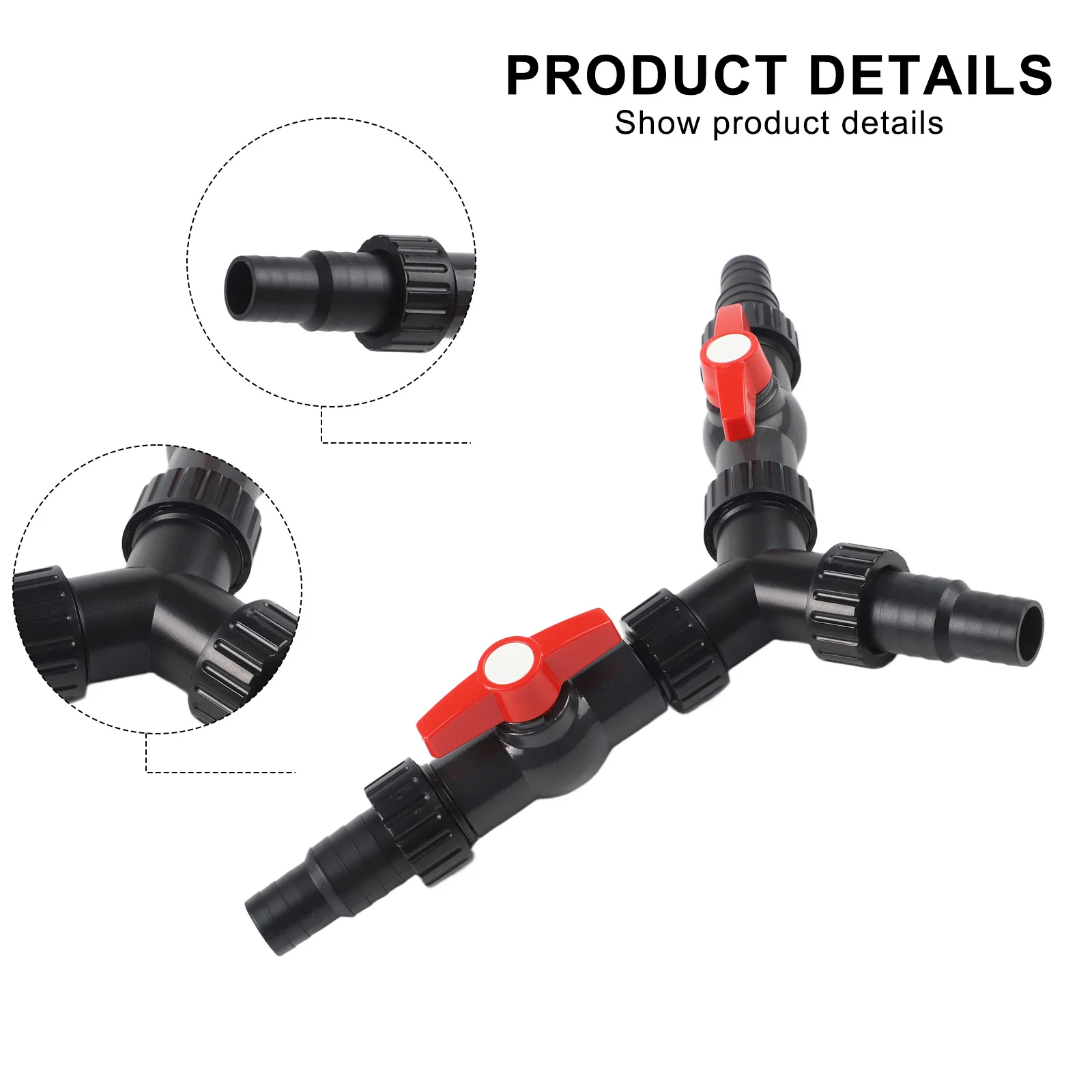 Water Distributor For Pond Pumps and Raceways Long lasting performance ABS Material Garden watering accessories