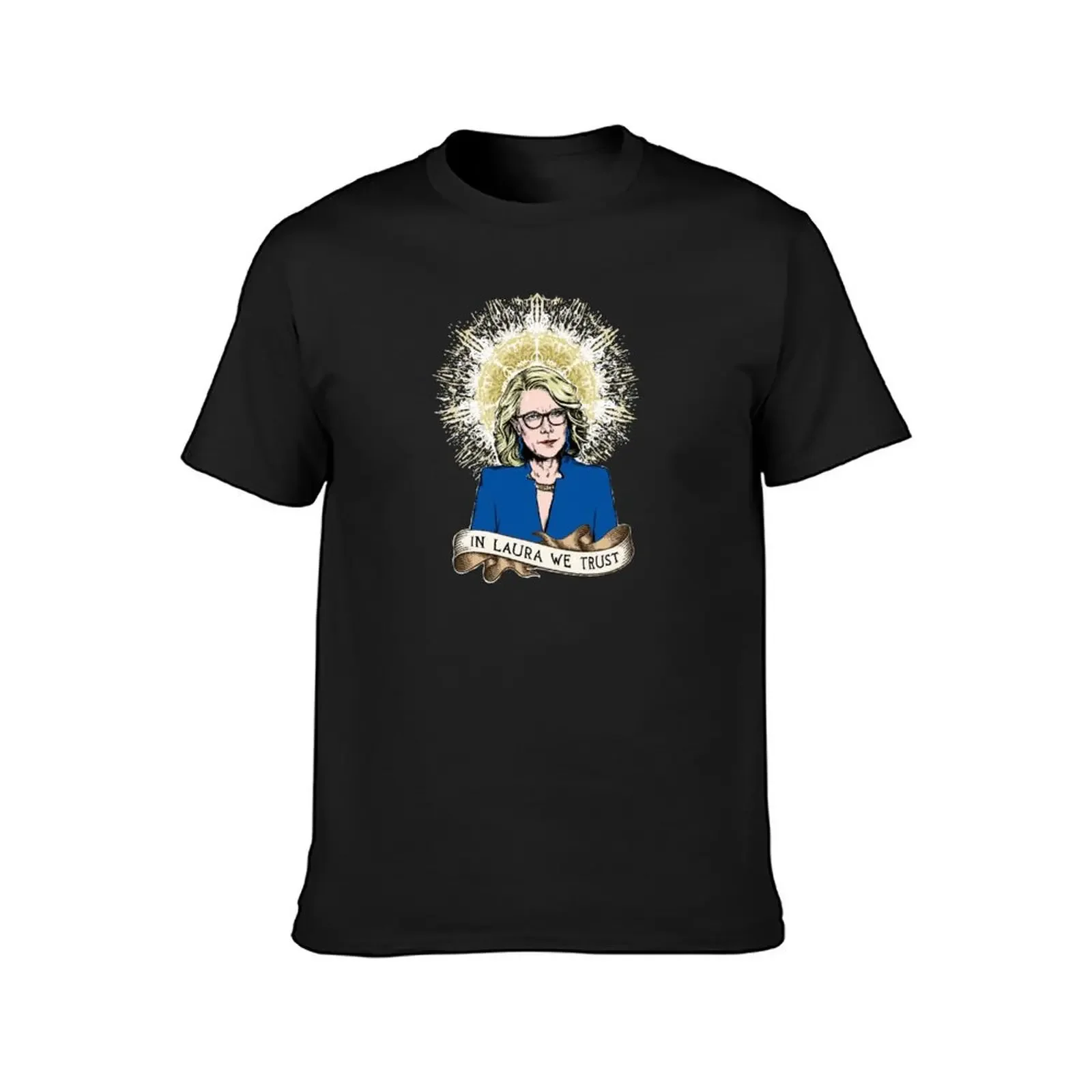 In Laura Tingle We Trust T-Shirt anime stuff street wear men clothings