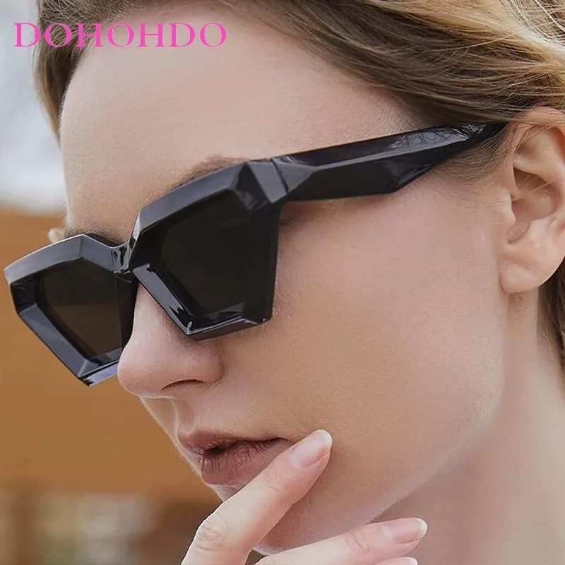 

Retro Cat Eye Outdoor Drive Women's Sunglasses Designer Brand Punk Men Sunglass Summer Travel Shade Eyewear Ladies UV400 Lentes