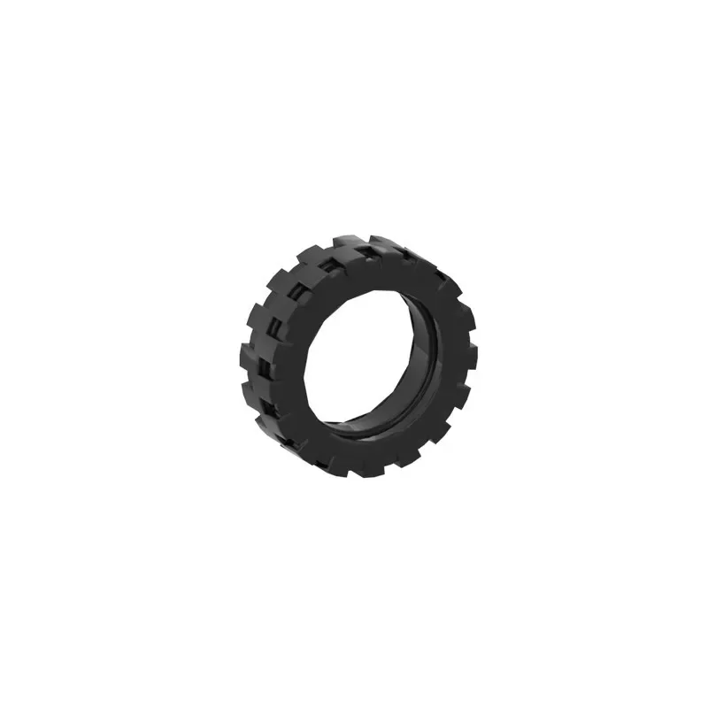 [63Pcs] 【50g】 Model 50861 21x6mm Motorcycle Tire, Children DIY STEM Building Blocks Toy, Gifts for MOC creators Group