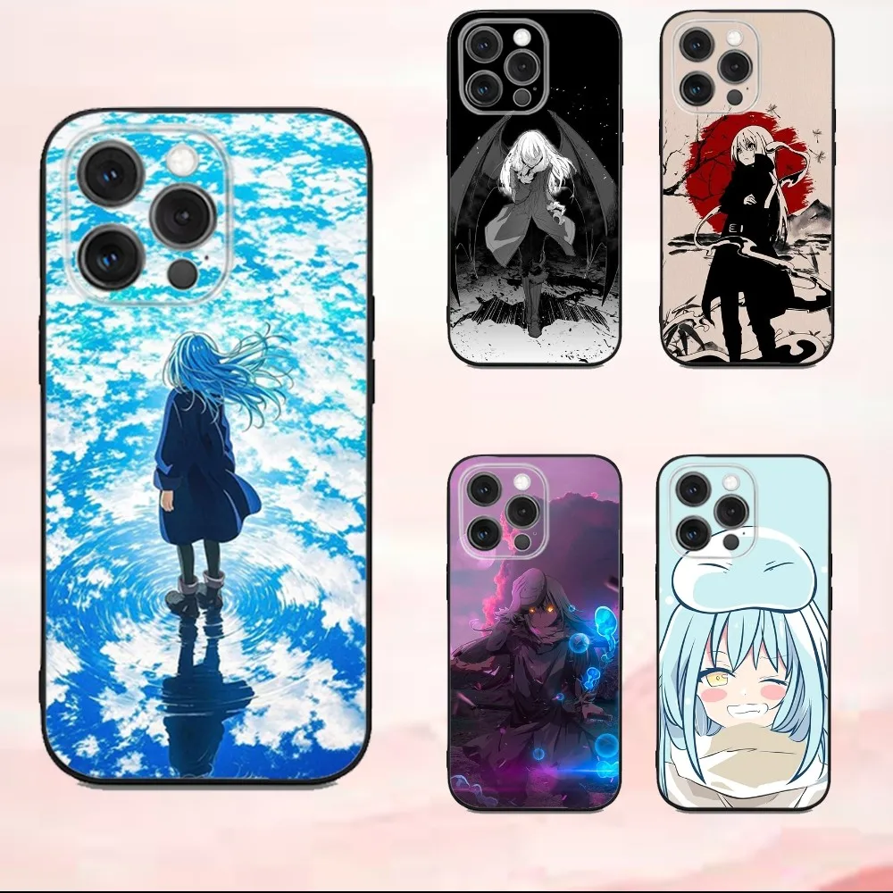 

R-Rimuru-us Anime Tempest-ts Phone Case For iPhone16,se4,15,14,13,12,11,Pro,X,XS,Max,XR,Plus,Mini Soft Black Cover