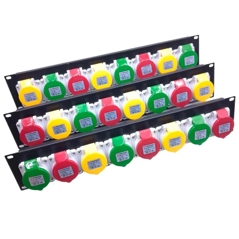 2U Rack Panel 8X16A…