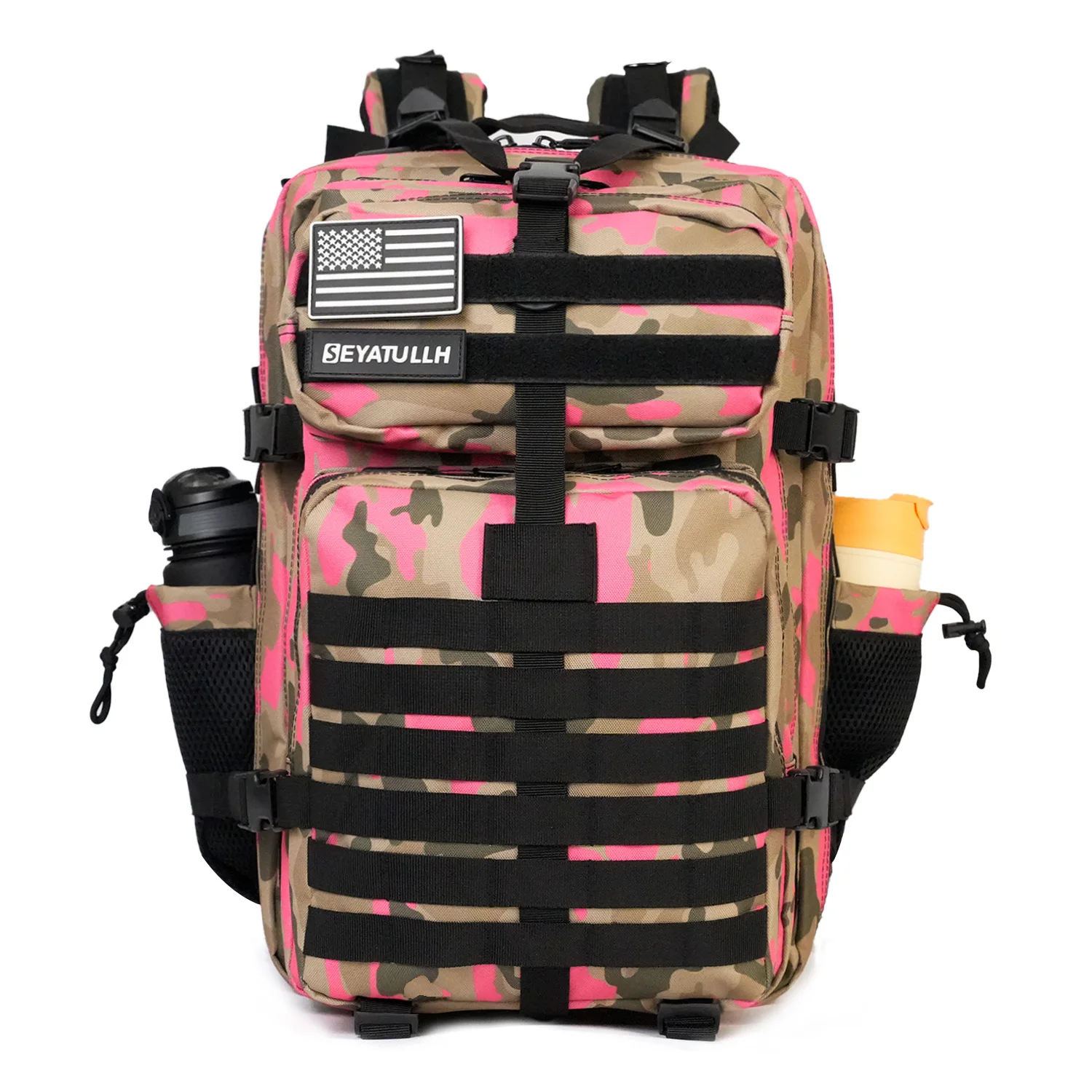 45L 3P Tactical Assault Backpack Waterproof Outdoor Rucksack For Climbing Camping Hiking Hunting