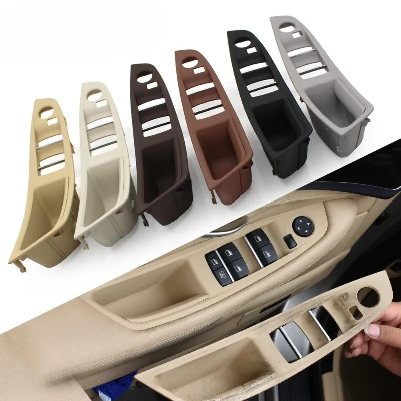 LHD RHD Driver Side Armrest Door Handle Panel Cover for BMW 5 Series F10 F11 F18 520 523 525 528 530 Black Beige Gray Red Brown