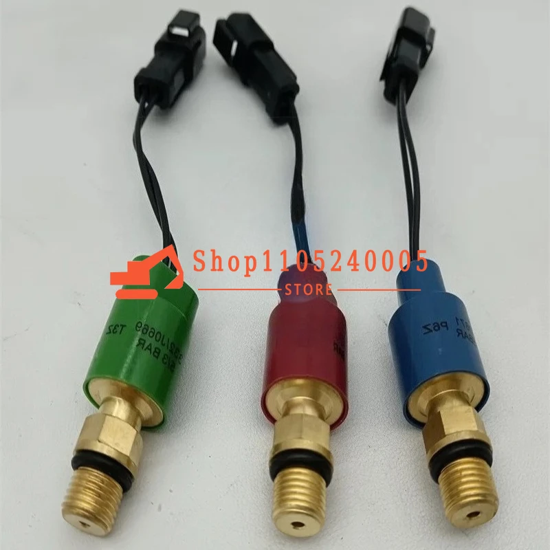 

332/J0669 Pressure Switch Sensor 332/J0670 332/J0671 332J0671 332J0670 332J0669 For Excavator