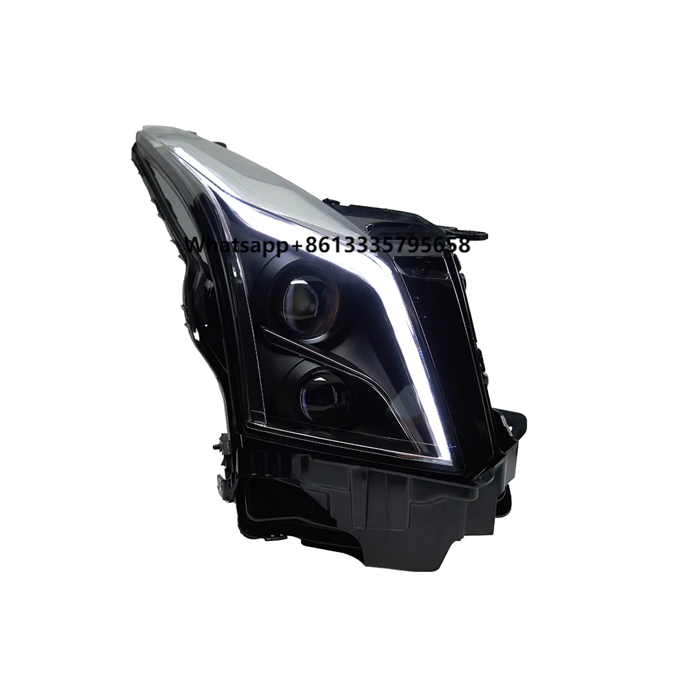 Car Headlights for Cadillac ATS ATS-L 2014-2018 Bifocal Lens Dynamic Accessories Styling LED Auto Headlight Assembly Upgrade