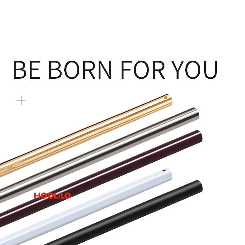 IS Fan Lamp Extended Downrods Ceiling Fan Lamp Special Customized Metal U Design Size Bladeless Ceiling Fan Ventilador De Techo