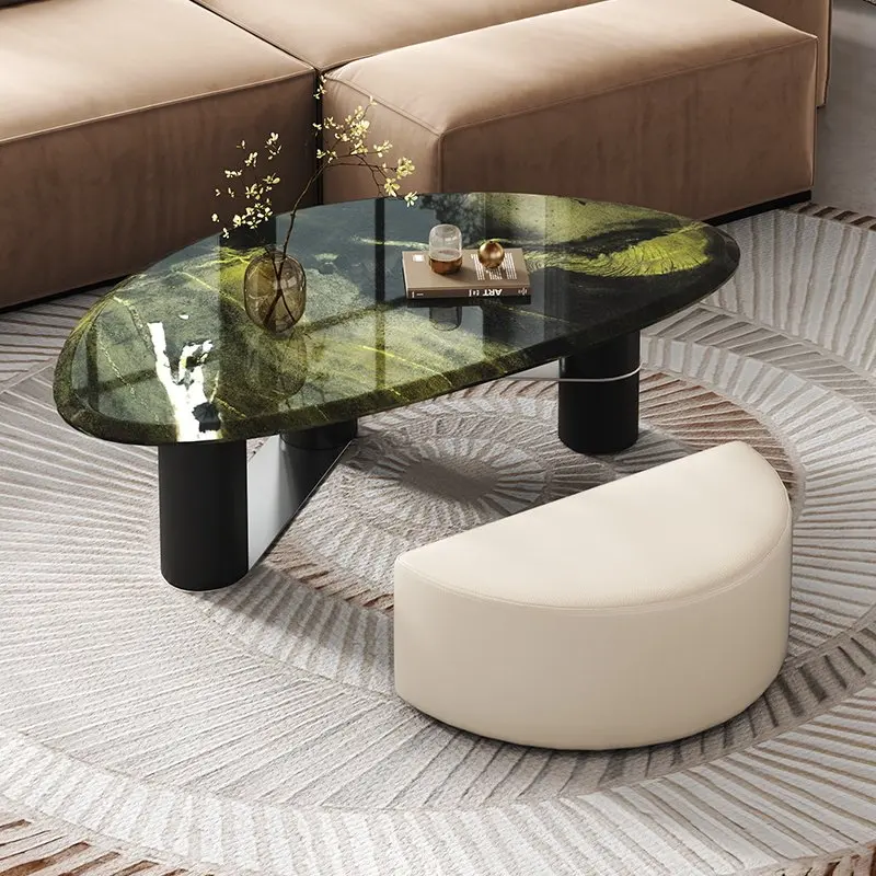 

Modern Delicacy Creative Elegant Luxury Side Table Aesthetic Trendy Coffee Tables Mesa De Centro Sala Living Room Furniture