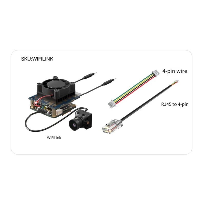 Per fotocamera Runcam Wifilink VTX 1080P HD Digital FPV per sensore IMX415 ad ala fissa per Drone FPV RC (basato su Openipc)